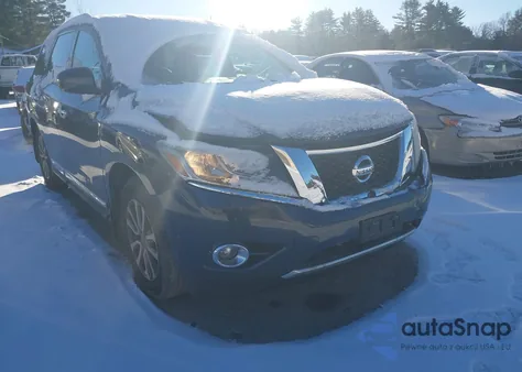 2013 Nissan Pathfinder Sl z USA, uszkodzony, nr VIN 5N1AR2MM6DC642144